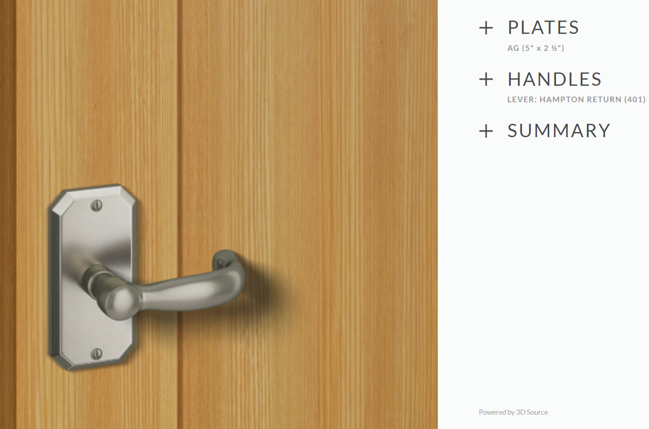 Ashley Norton WM.AG.401.30-238 Hampton Return Passage - Medium White Bronze
