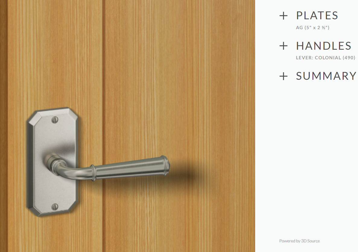 Ashley Norton WM.AG.490.30-238 Colonial Passage - Medium White Bronze