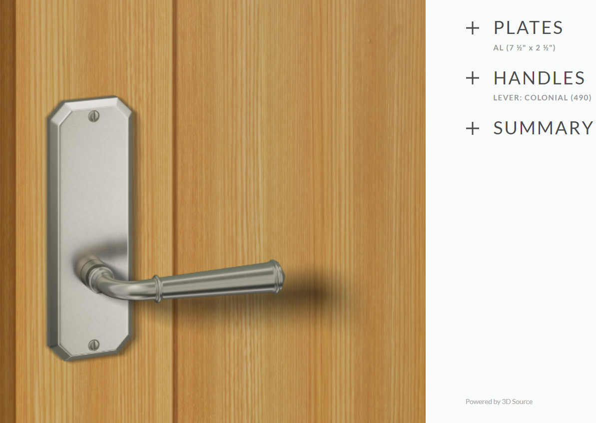 Ashley Norton WM.AL.490.30 Colonial Passage - Medium White Bronze
