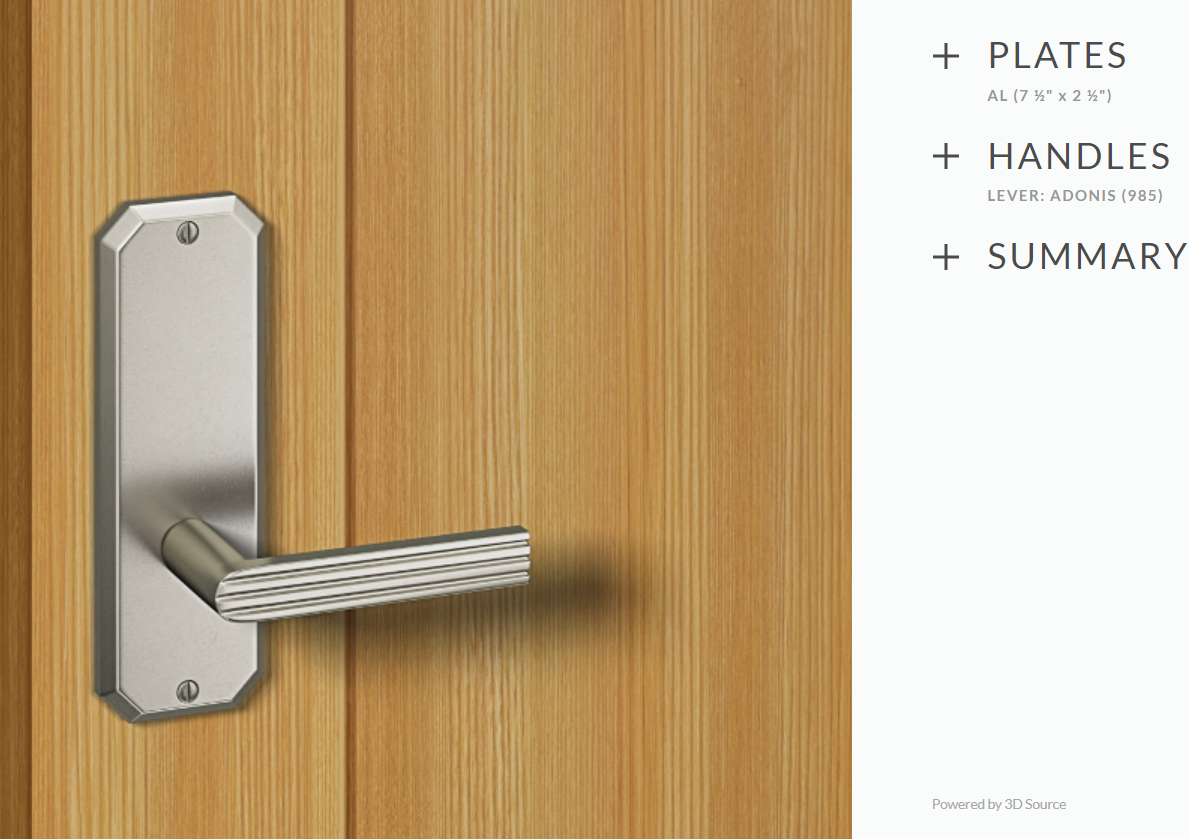 Ashley Norton WM.AL.985.26.R Adonis Privacy - Medium White Bronze