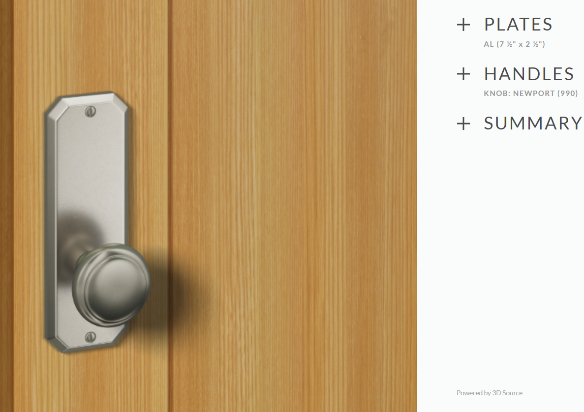 Ashley Norton WM.AL.990.20 Newport Privacy - Medium White Bronze