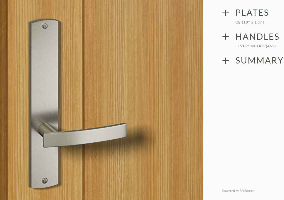 Ashley Norton WM.CB.465.26.L Metro Privacy - Medium White Bronze