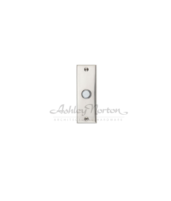 Ashley Norton WM.MDNE1189 MDNE Bell Push (1.5" X 4.5") - Medium White Bronze
