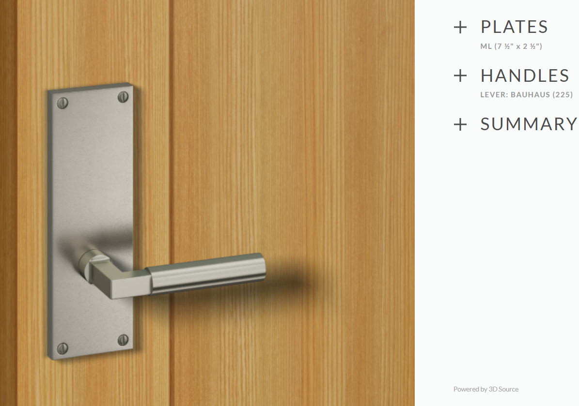 Ashley Norton WM.ML.225.30 Bauhaus Passage - Medium White Bronze