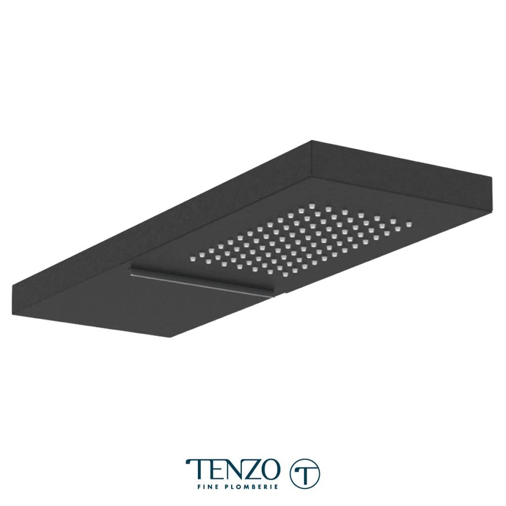 Tenzo WTS4 Wall Mount Shower Head & Waterfall Stainless Steel