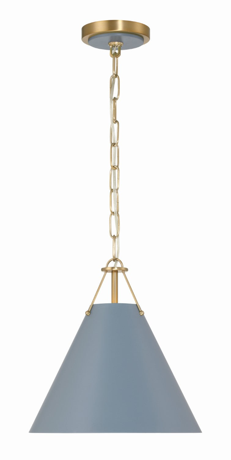 Crystorama XAV-B8301 Xavier 1 Light Pendant
