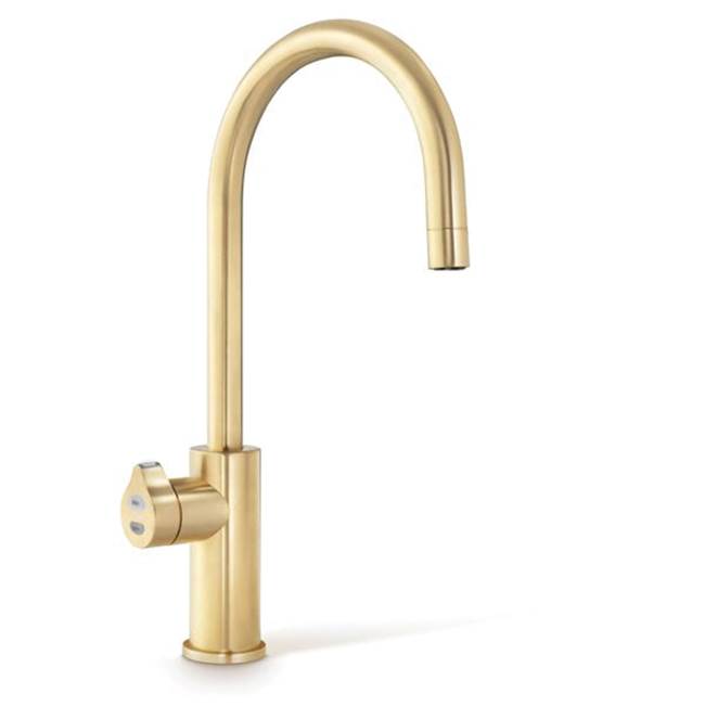 ZipWater ARCBCS120V-BG HydroTap Boiling Chilled Sparkling for Residential and Small Commercial applications with Arc Tap - Brushed Gold