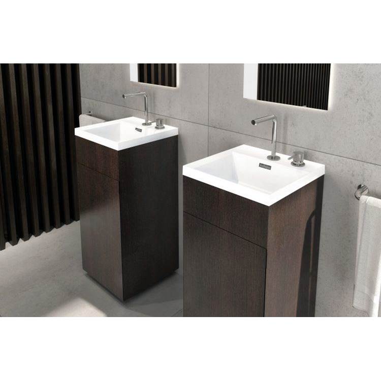 Wet Style STL1616D Furniture Stelle - Pedestal With Door 16 X 16 - Parent
