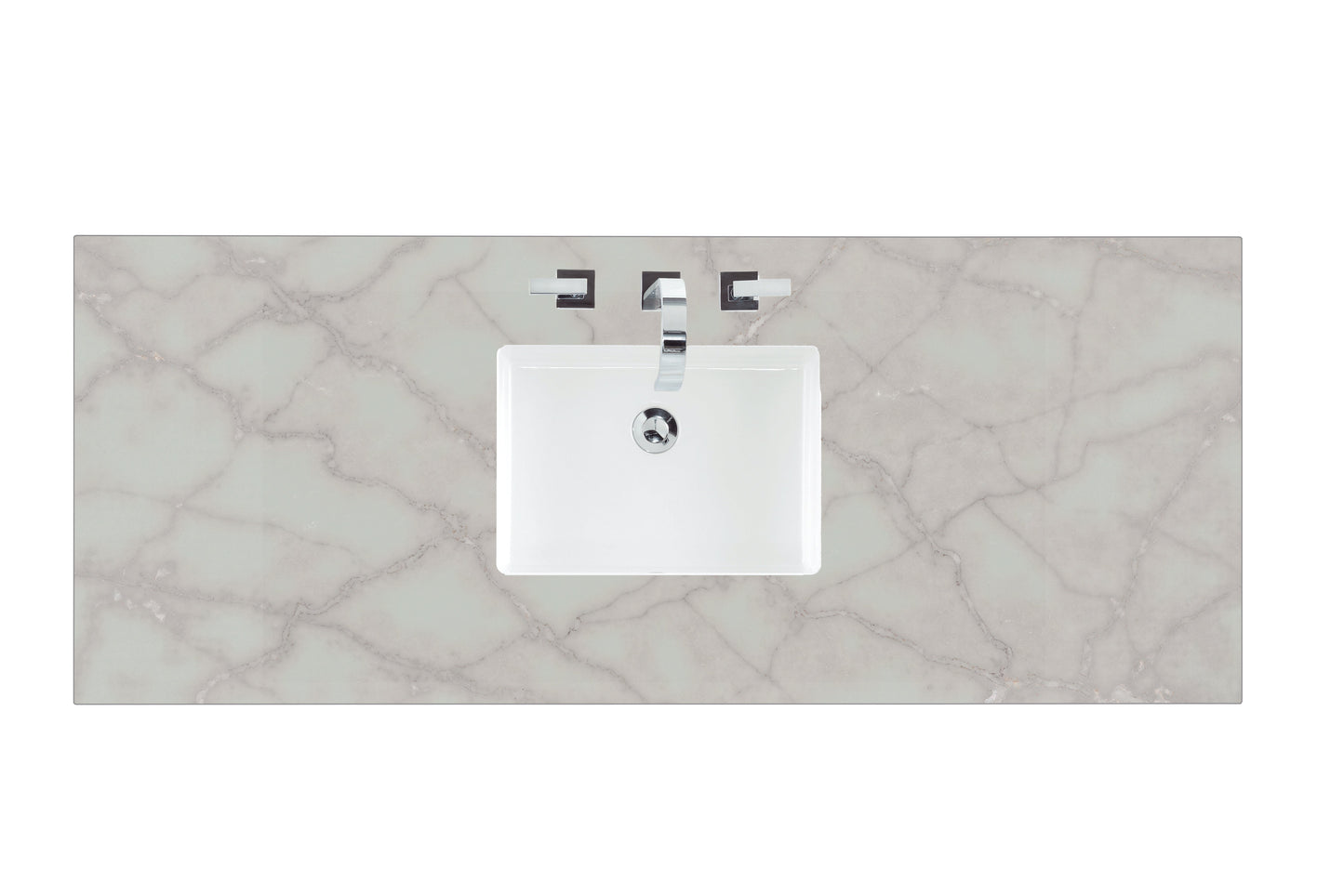 James Martin 050-S60S-SNK 60" Single Top, 3 CM with Sink