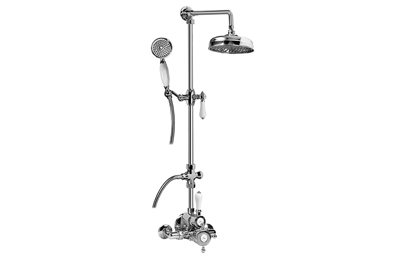 Graff CD2.01-LC1S Adley Exposed Thermostatic Shower System With Handshower - Parent