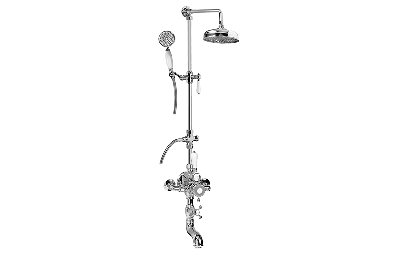 Graff CD4.01-LC1S Adley Exposed Thermostatic Tub and Shower System With Handshower - Parent
