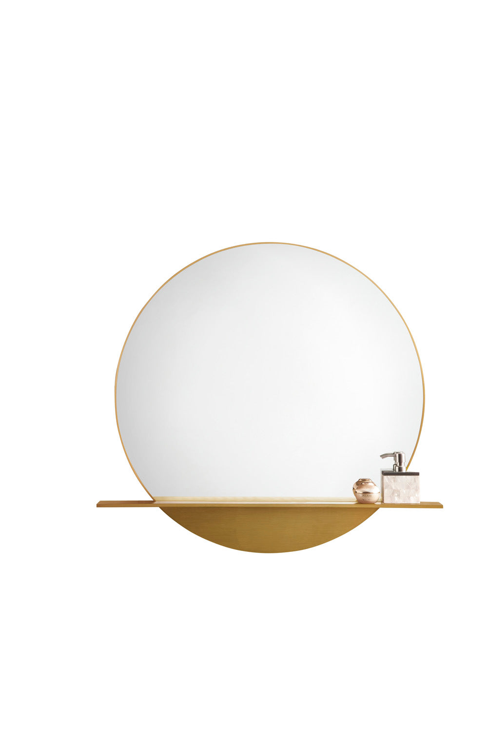 James Martin 909-M36 Platform 36" Mirror, Modern Iron