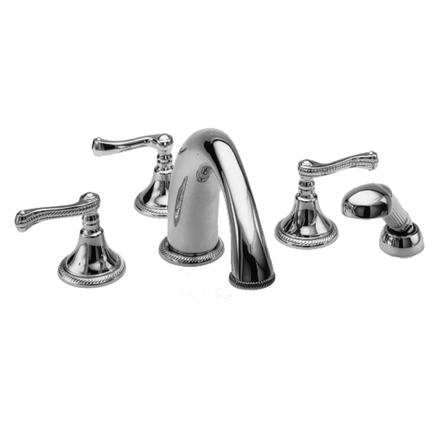 Newport Brass 3-1027 Amisa Roman Tub Faucet with Hand Shower