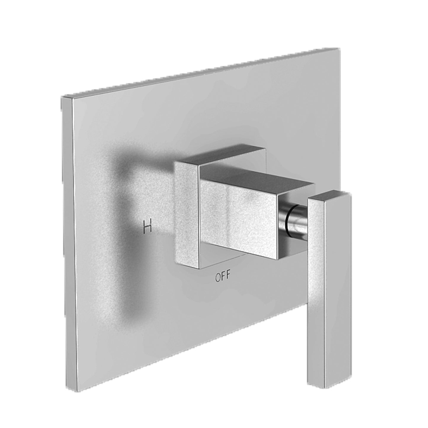Newport Brass 4-2044BP Secant Balanced Pressure Shower Trim Plate with Handle. Less showerhead, arm and flange.