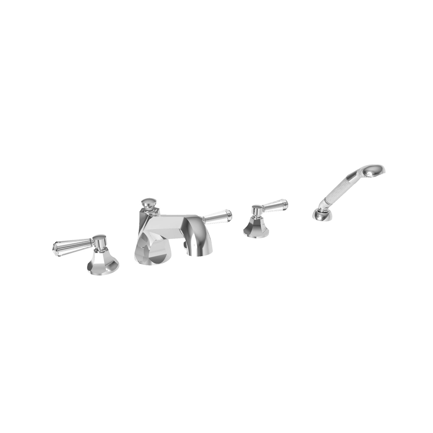 Newport Brass 3-1237 Metropole Roman Tub Faucet With Hand Shower