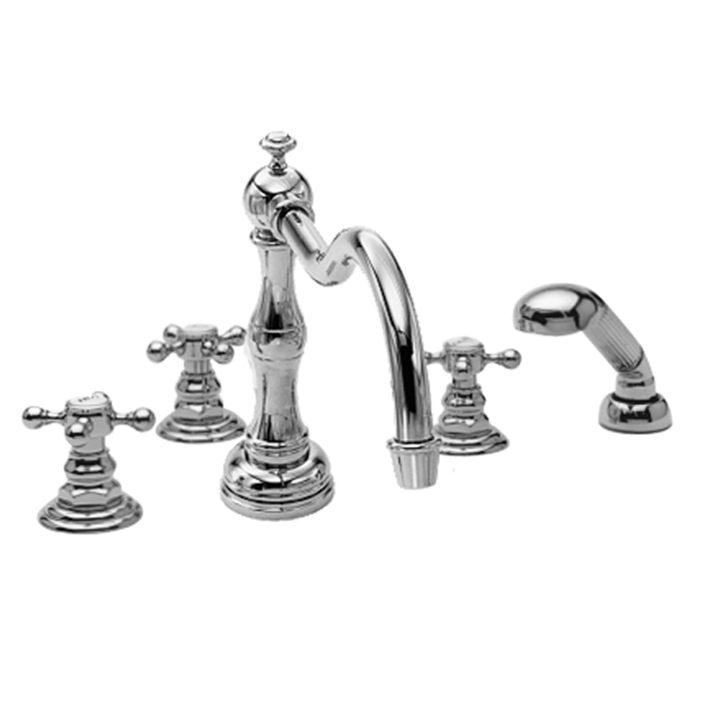 Newport Brass 3-937 Chesterfield Roman Tub Faucet With Hand Shower