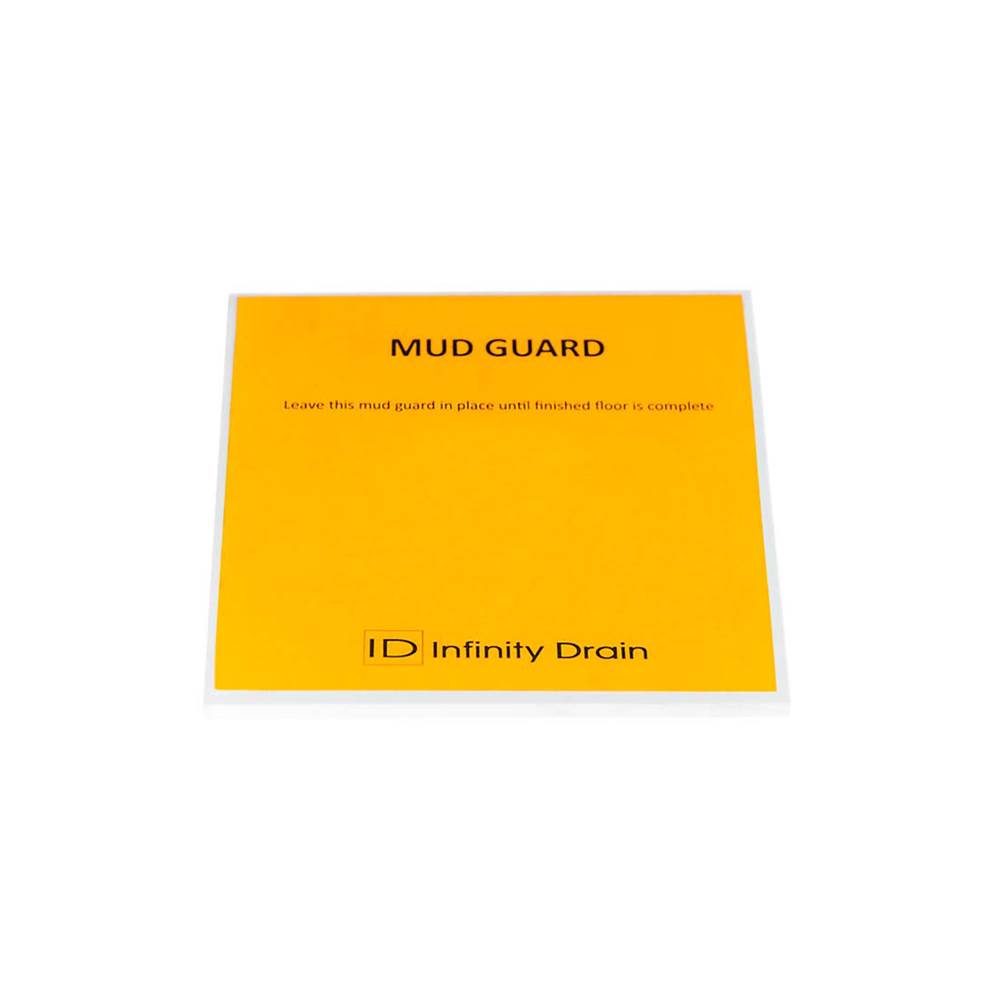 Infinity Drain MG 4 4"x 4" Mud Guard for KD 4, KDB 4, MD 4, MDB 4, ND 4, NDB 4, QD 4, QDB 4, VD 4, VDB 4, WD 4, WDB 4, XD 4, XDB 4