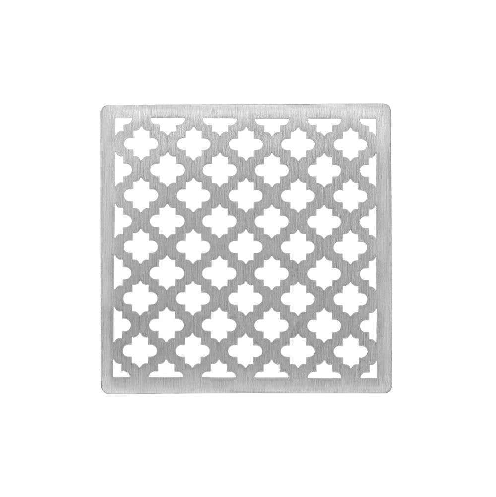 Infinity Drain MS 4 4” Strainer - Moor Pattern for M 4, MD 4, MDB 4