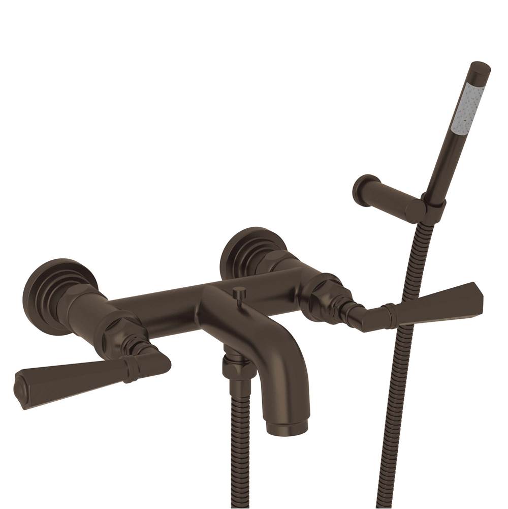 Rohl A2302LM San Giovanni Exposed Wall Mount Tub Filler