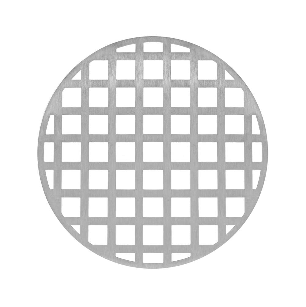 Infinity Drain RQS 5 5” Strainer - Squares Pattern for RQ 5, RQD 5, RQDB 5