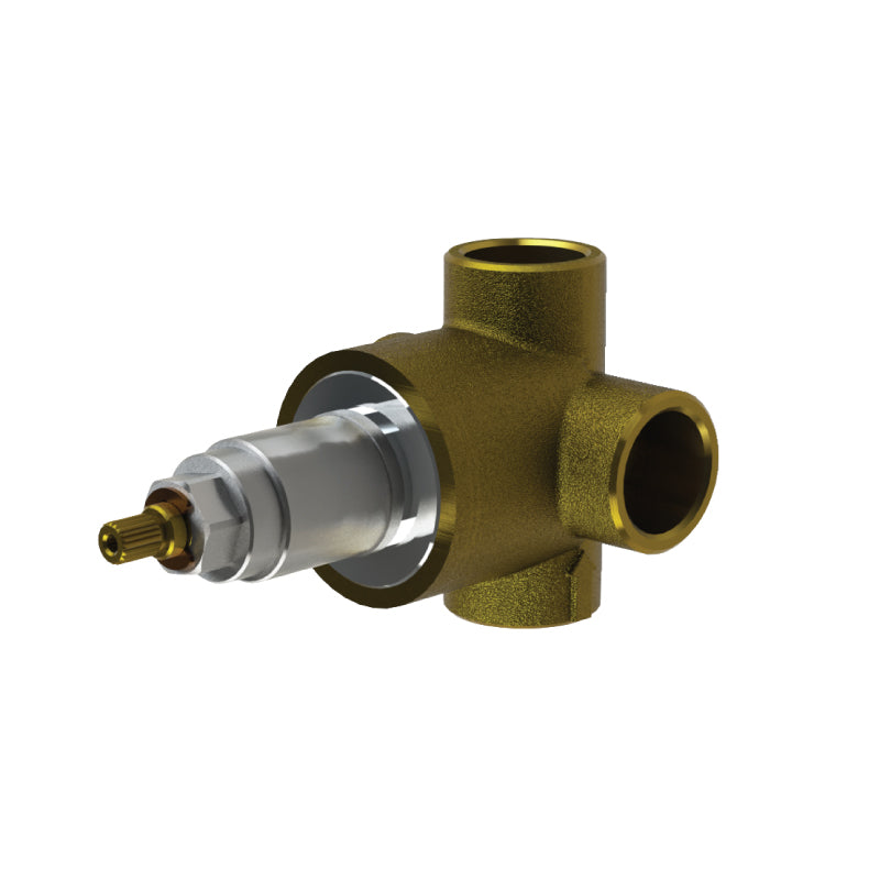Flusso TVH.4371 3/4" 3-Way Diverter