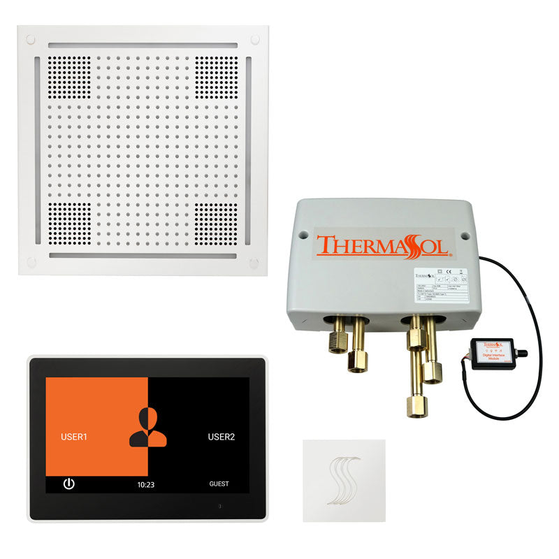 Thermasol TWPH10US - The Total Wellness Hydrovive Package with 10" ThermaTouch Square