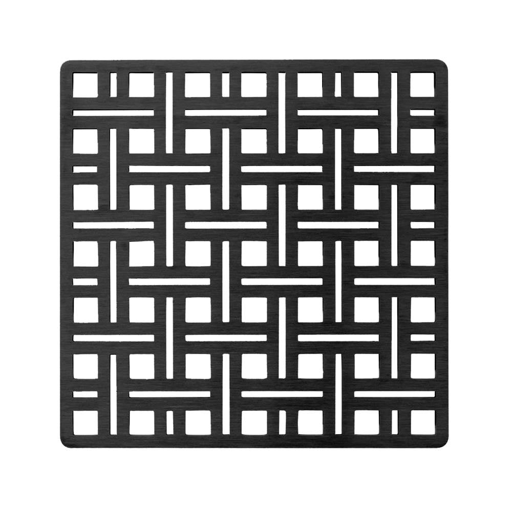 Infinity Drain VS 5 5” Strainer - Weave Pattern for V 5, VD 5, VDB 5