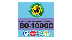 Water Inc WI-BG1000C Replacement Water Filter Cartridge