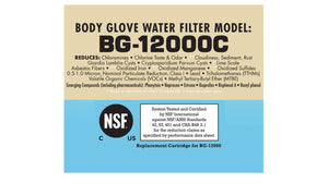 Water Inc WI-BG12000C Replacement Water Filter Cartridge