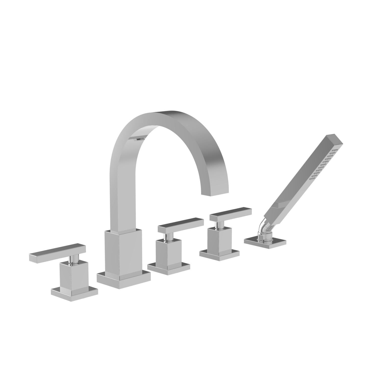 Newport Brass 3-2047 Secant Roman Tub Faucet with Hand Shower