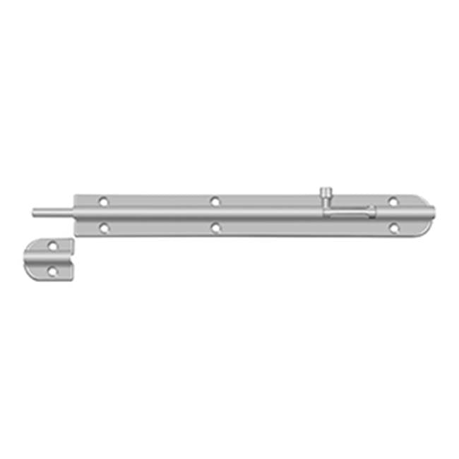 Deltana 10BB32D 10 Barrel Bolt - Brushed Stainless