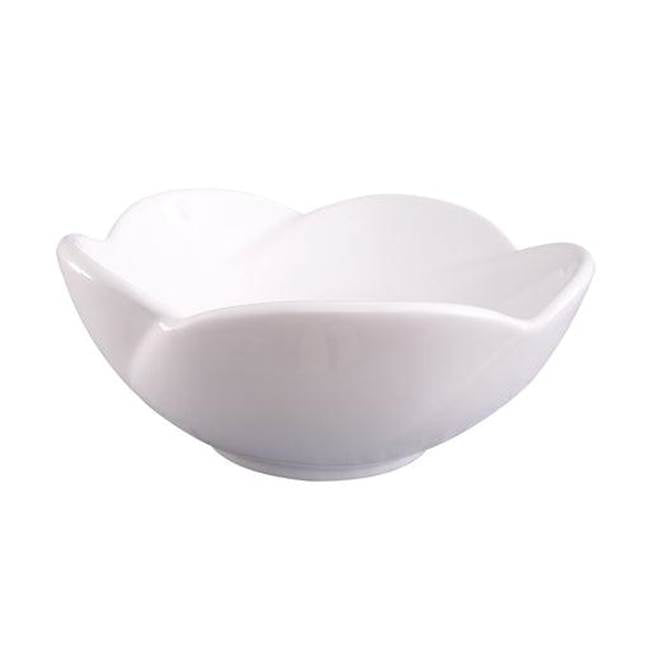 Barclay 4-457WH Aly SS a Above Counter Basin - White