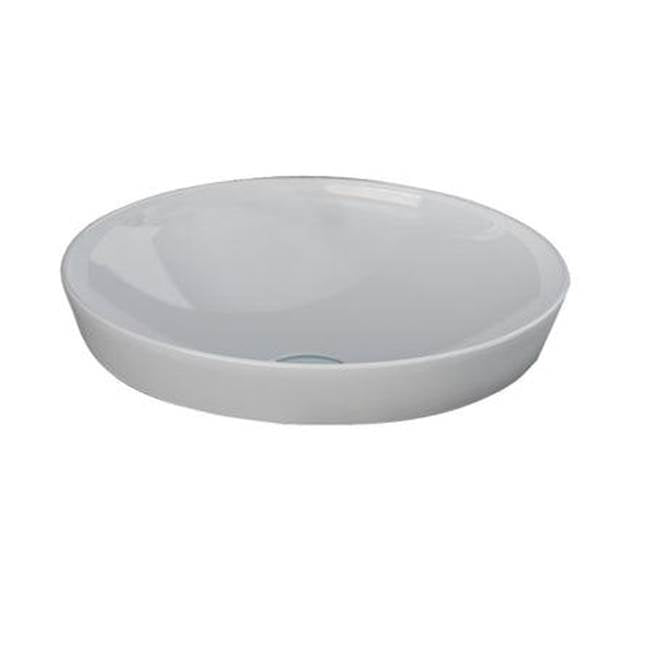 Barclay 5-605WH Variant 14 Round Drop - In Basin in - White