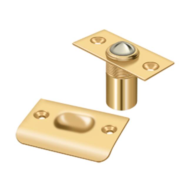 Deltana BC218CR003 Ball Catch - PVD Polished Brass