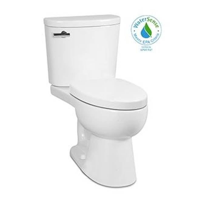 Icera C-2250.01 Palermo II Compact Elongated Toilet Bowl - White