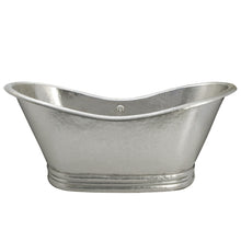 Load image into Gallery viewer, Native Trails CPS905 72&quot; Aurora Copper Bath Tub Brushed Nickel