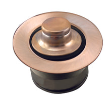 Load image into Gallery viewer, Westbrass D2105 3-1/2 in. Brass EZ Mount Disposal Flange and Stopper