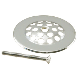 Westbrass D327 Gerber Style Bee-HiveTub Strainer Grid with Screw