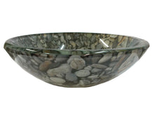 Load image into Gallery viewer, Eden Bath EB_GS24 Natural Pebble Pattern Glass Vessel Sink