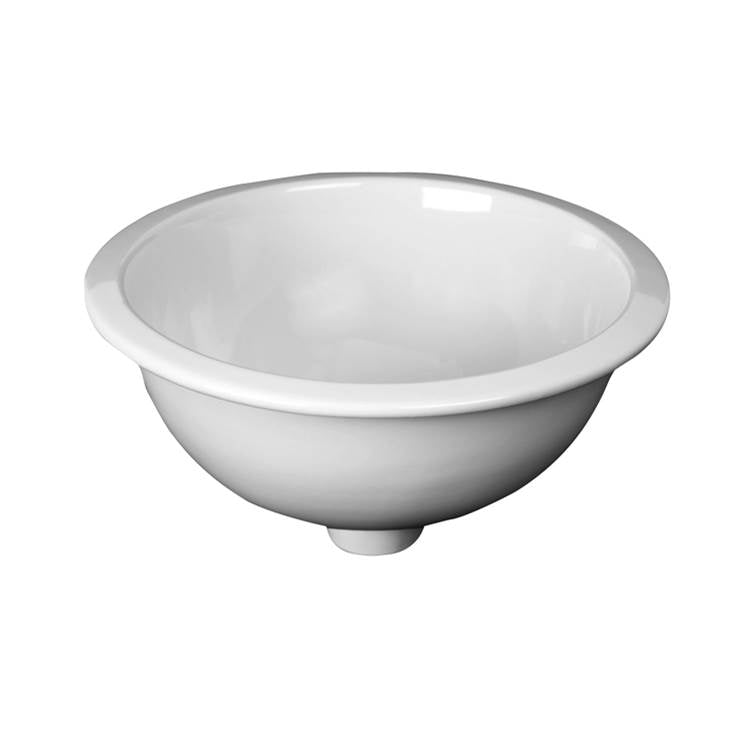 Barclay 4-520WH Emma Wash Basin - White