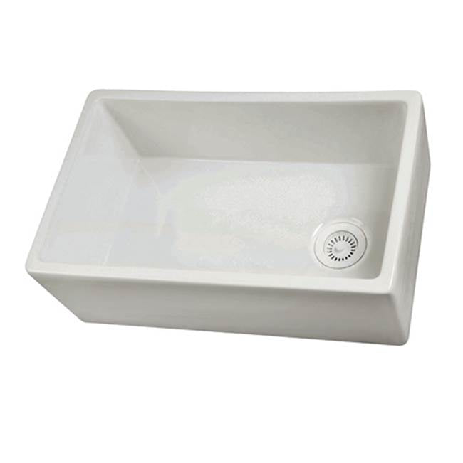Barclay FS30-BQ 30 Farmer Sink 29 1/2 w x 18 d x 10 h - Bisque