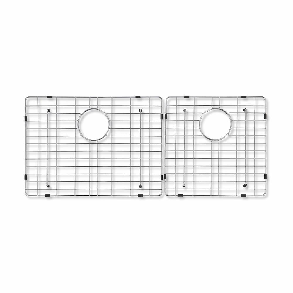 Barclay FSSDB2514-WIRE Damita SS 60/40 Double Wire Grid Set2 21-3/4 /15-5/8 X15-5/8 D - Stainless Steel