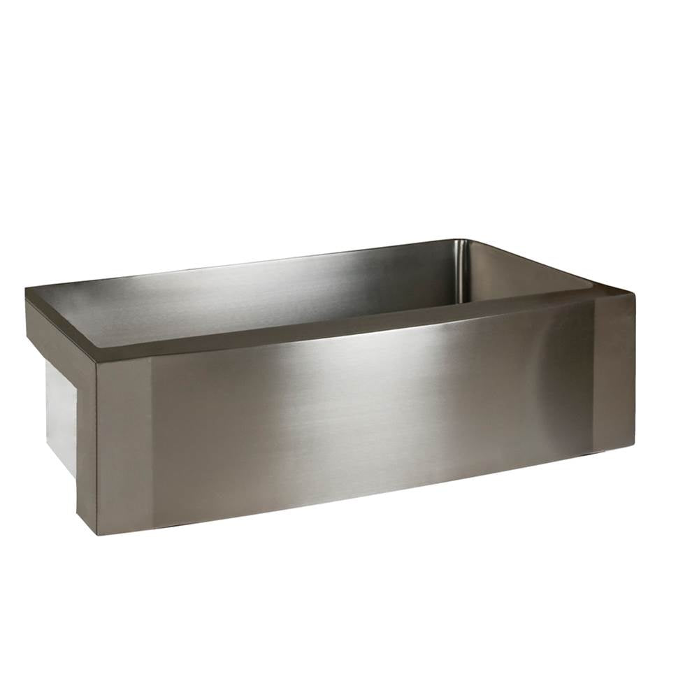 Barclay FSSSB2040-SS Bremen 39 Single Bowl Farmer Sink - Stainless Steel