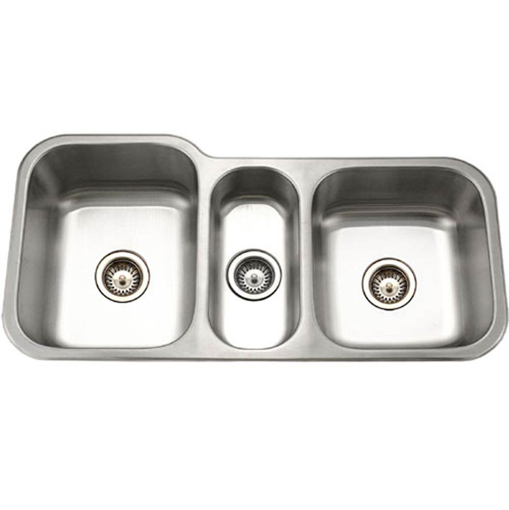 Hamat GOR-4021T-20 Undermount Stainless Steel Triple Bowl Kitchen Sink