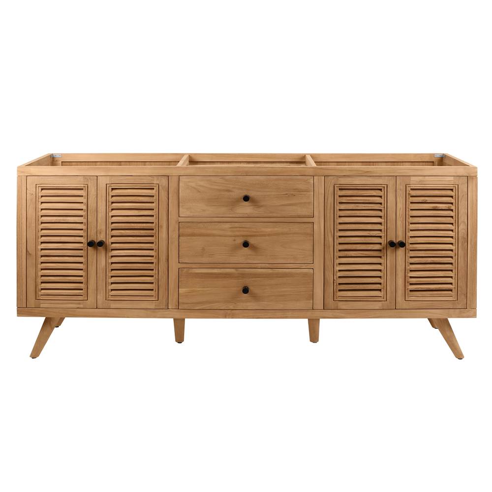 Avanity HARPER-V72-NT Harper 72 in. Vanity Only in Natural Teak finish
