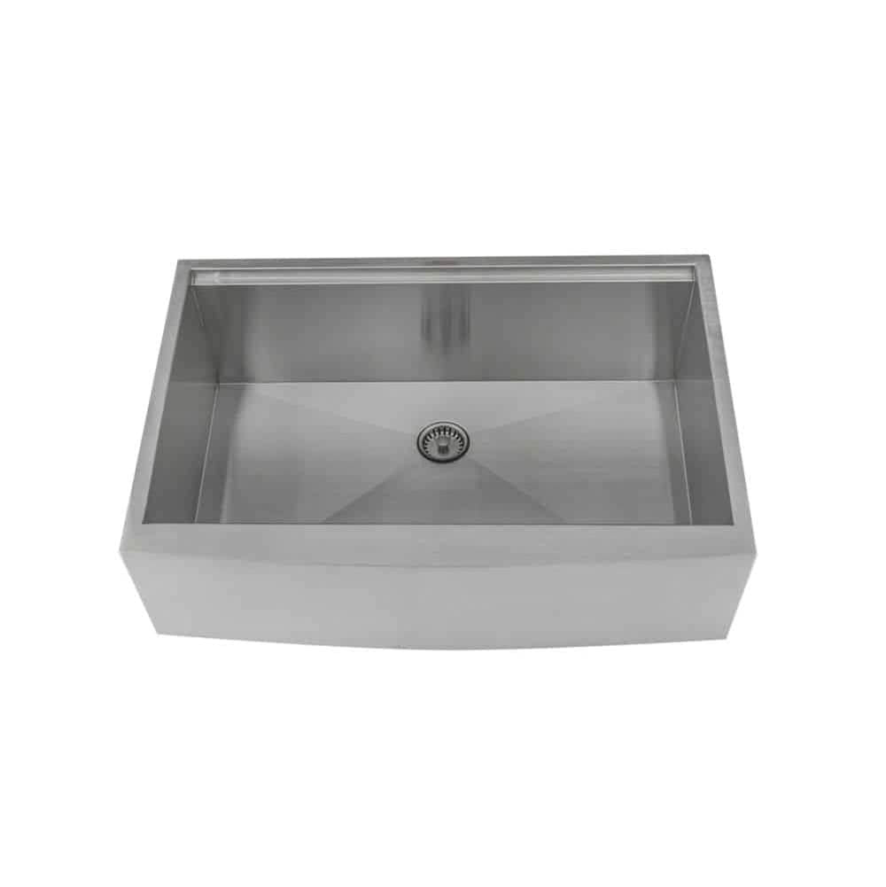 Lenova PC-LEAP-S36 Undermount Single Bowl 36 x 22-3/4 x 10 - Brushed Satin
