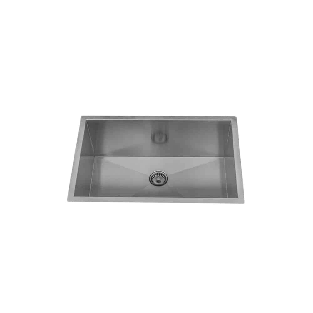 Lenova PC-SS-0Ri-S27 Undermount Single Bowl 26-1/2 x 17-1/2 x 10 - Brushed Satin