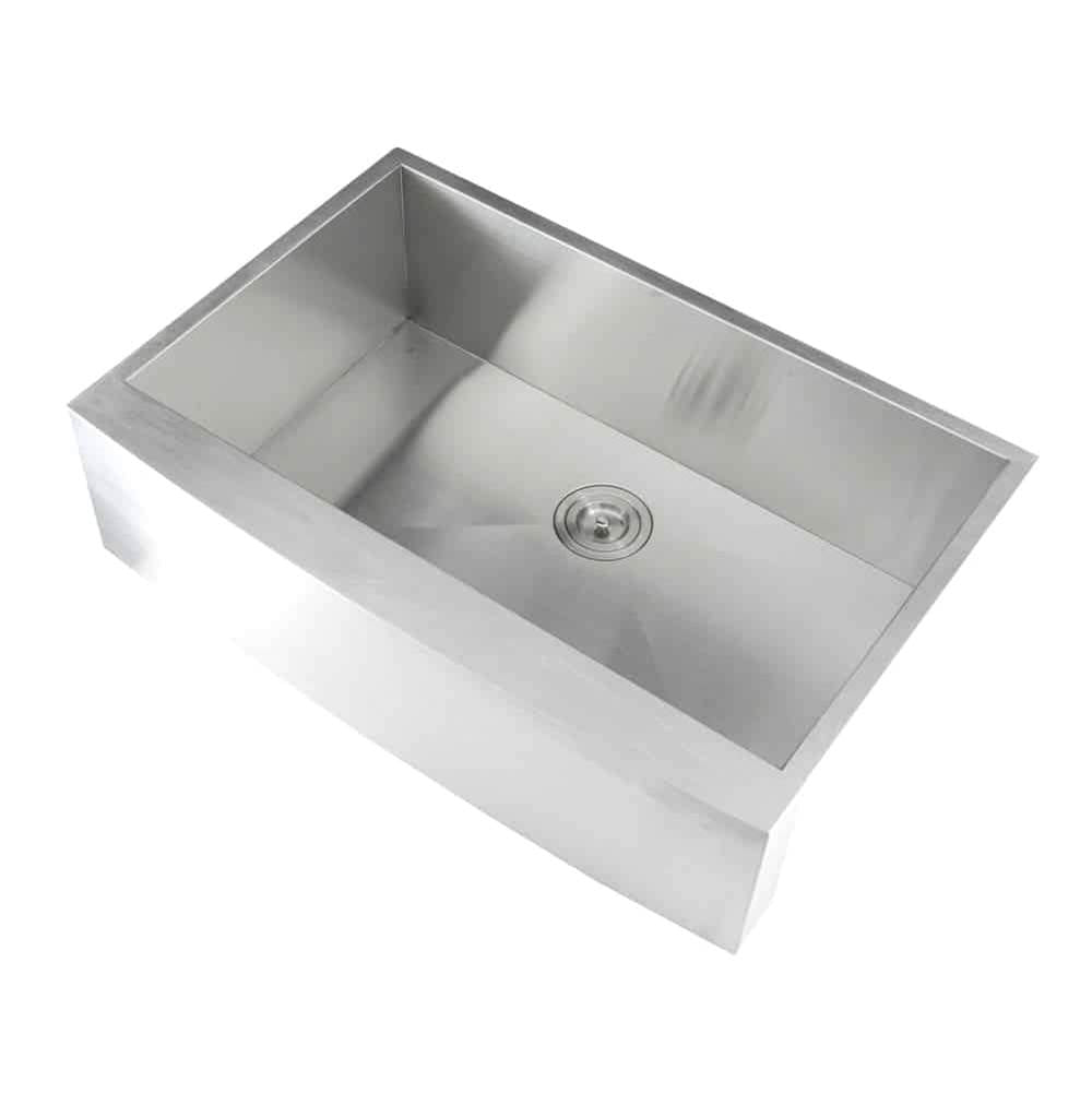 Lenova SS-AP-S30 Undermount Single Bowl 30 x 21-1/4 x 10 - Brushed Satin