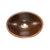 Premier Oval Self Rimming Hammered Copper Sink LO19RDB