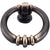 Top Knobs M176 Newton Ring Pull 1 1/2" - Dark Antique Brass